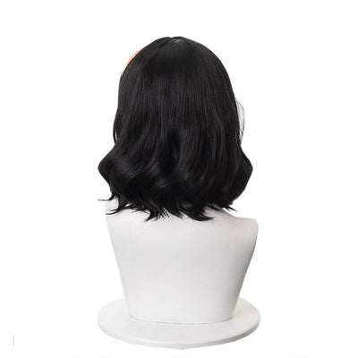 Game Identity V Witch Kawakami Tomie Yidhra Short Black Cosplay Wigs
