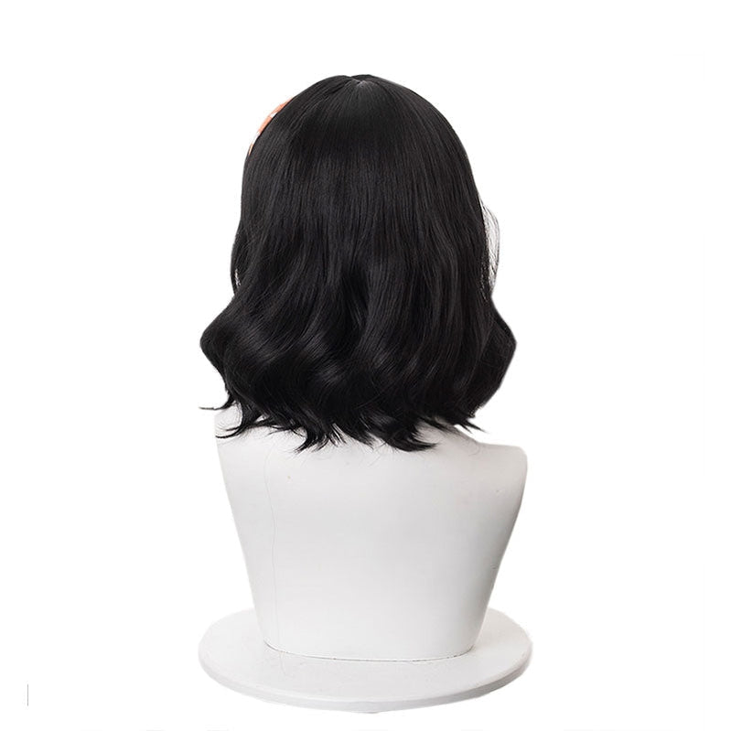Game Identity V Witch Kawakami Tomie Yidhra Short Black Cosplay Wigs