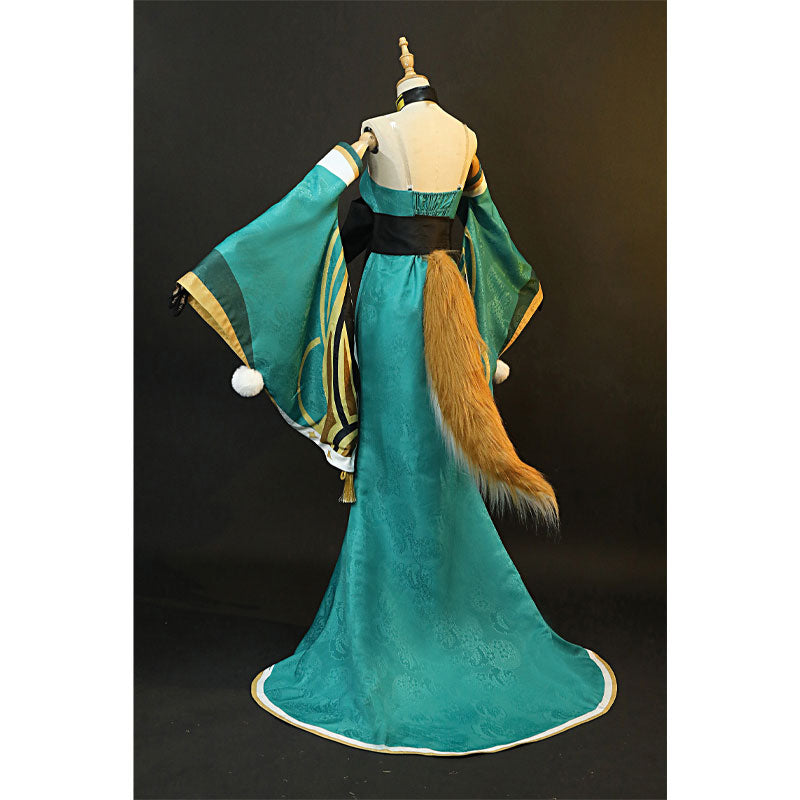 Game Genshin Impact Miss Hina Inugami Cosplay Costumes