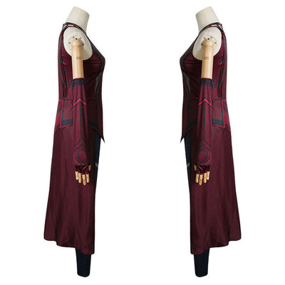 Wanda Vision The Scarlet Witch Cosplay Costumes