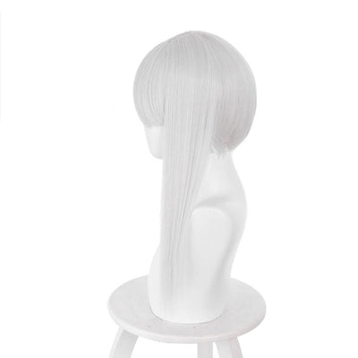 Game Nier Replicant Kaine Silver Braided Cosplay Wigs