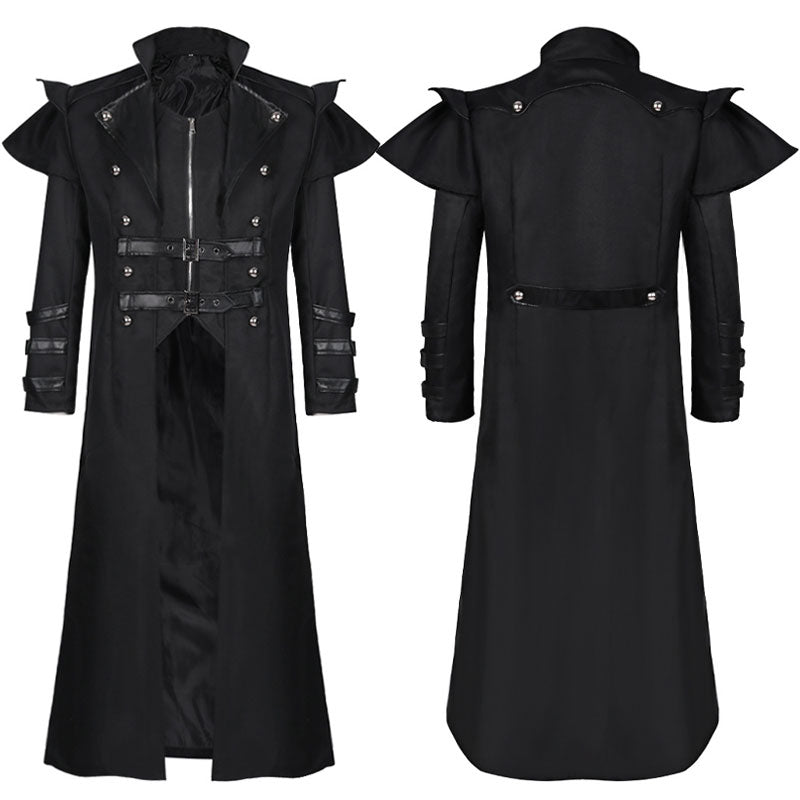 European Medieval Palace Zipper Slit Banquet Dress Halloween Cosplay Costumes