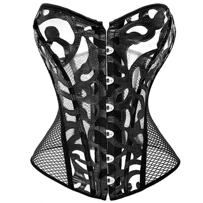 Palace Women's Tummy-control Mesh Breathable Tights Corset Cosplay Costumes