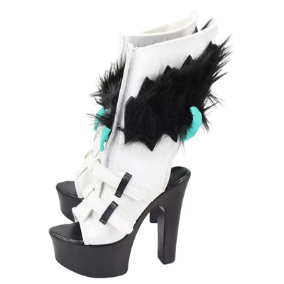 Zenless Zone Zero Virtual YouTuber Nangong Yu Cosplay Shoes