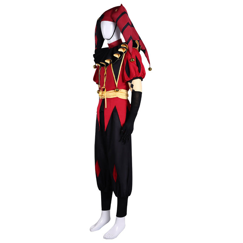 The Freak Circus Pierrot Halloween Cosplay Costumes