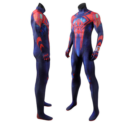 Spider-Man: Across The Spider-Verse Spiderman 2099 Miguel O'Hara Jumpsuit Cosplay Costumes