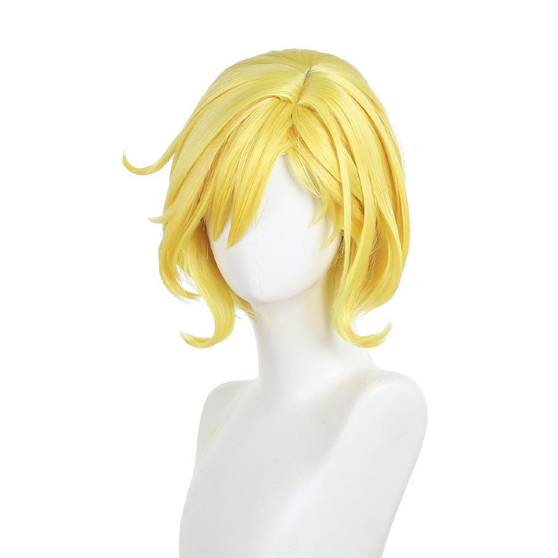 Gnosia Setsu Golden Yellow Cosplay Wigs