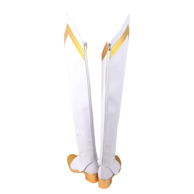Game Genshin Impact Traveler Female Cosplay Shoes