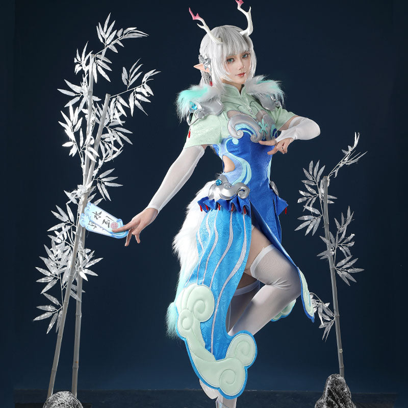 Overwatch 2 Bai Ze Kiriko Cosplay Costumes