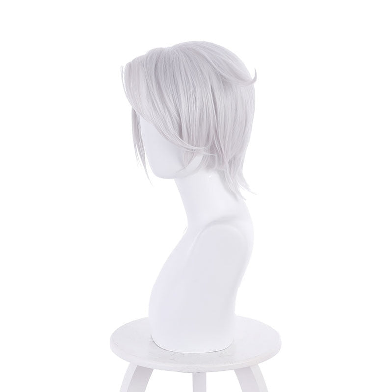 Anime The Case Study of Vanitas Noé Archiviste Silver White Cosplay Wigs