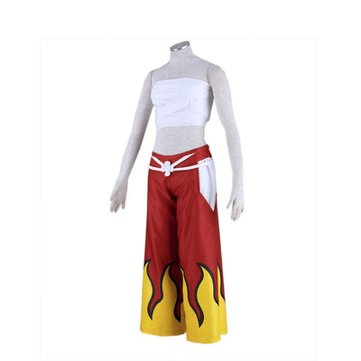 Anime Fairy Tail Erza Scarlet Red Female Cosplay Costume