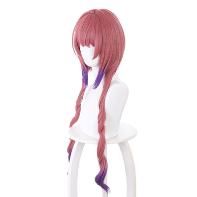 Miss Kobayashi's Dragon Maid Ilulu Gallery Pink Gradient Purple Long Cosplay Wigs