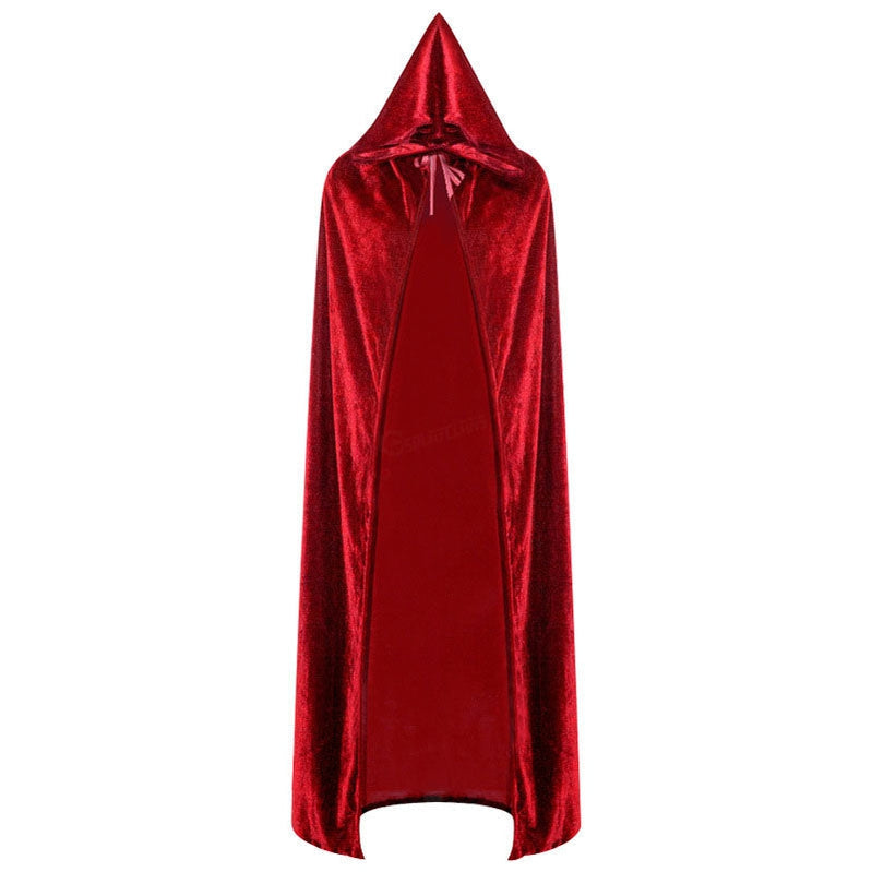 New Halloween Cloak Reaper Sorcerer Witch Long Multicolor Cosplay Cloak