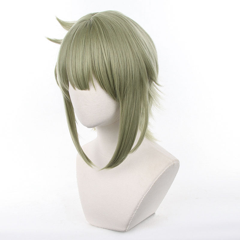 Mobile Suit Gundam: The Witch from Mercury Elan Ceres Green Cosplay Wig