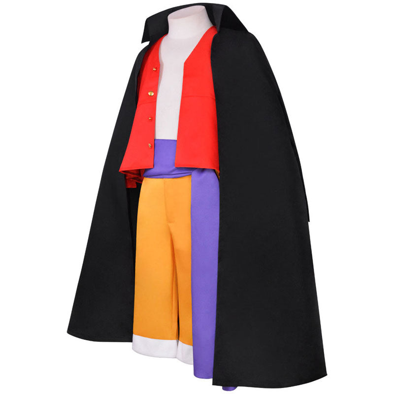 Anime One Piece The Island of Ghosts Monkey D. Luffy Cosplay Costumes