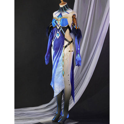 Game Genshin Impact Mirror Maiden Cosplay Costumes