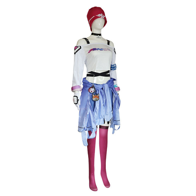 Overwatch LE SSERAFIM Bundle Kiriko Cosplay Costumes