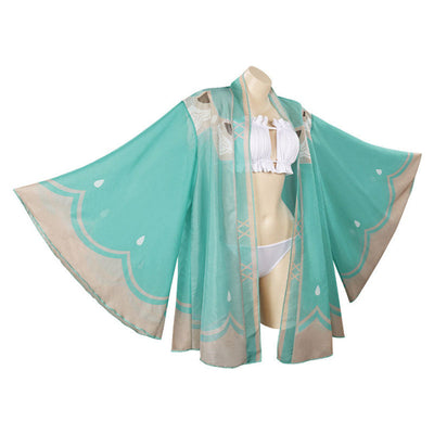 Game Genshin Impact Venti Gradient Barbatos Swimsuit Cosplay Costumes