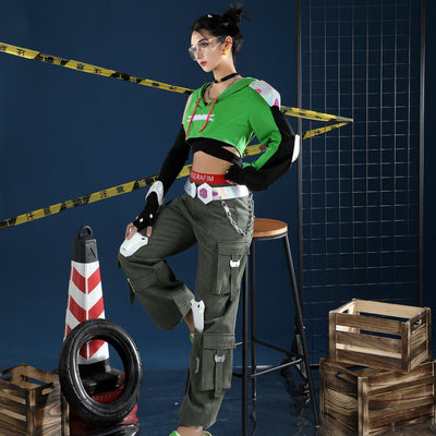 Overwatch 2 X LE SSERAFIM FEARLESS Illari Cosplay Costume