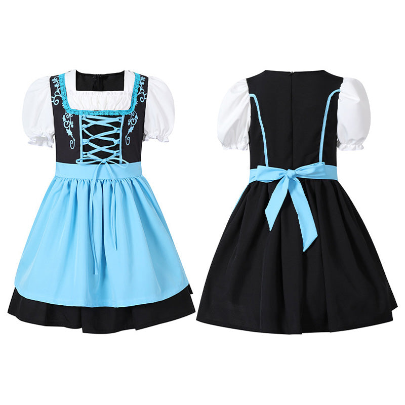 Medieval Farm Beer Festival Kids Halloween Dress Cosplay Costumes