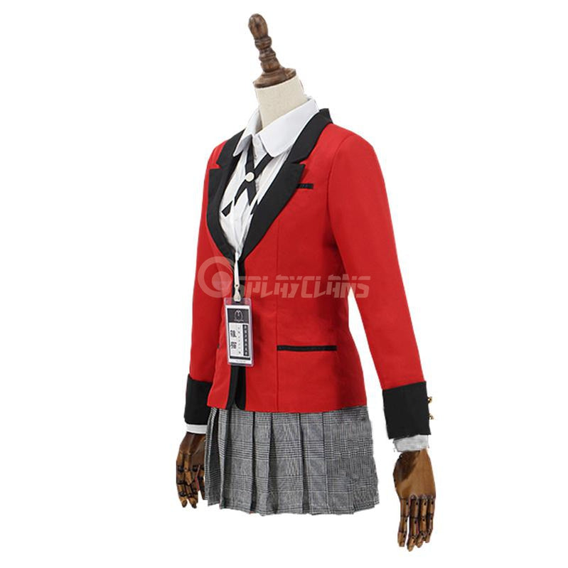 Anime Kakegurui Yumeko Jabami Uniform Cosplay Costumes