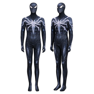 Marvel Rivals Spider Man Black Suit Cosplay Costumes
