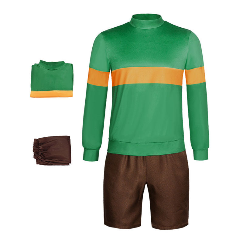 Game Undertale The First Human Chara Cosplay Costume