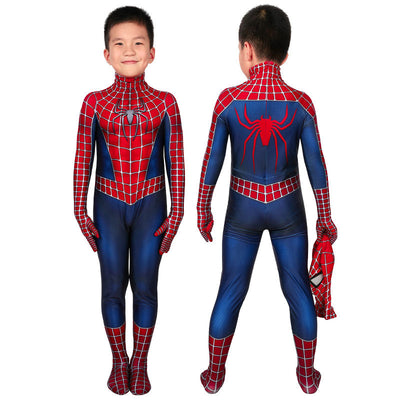 Spider-Man 2 Peter Parker Kids Jumpsuits Cosplay Costume