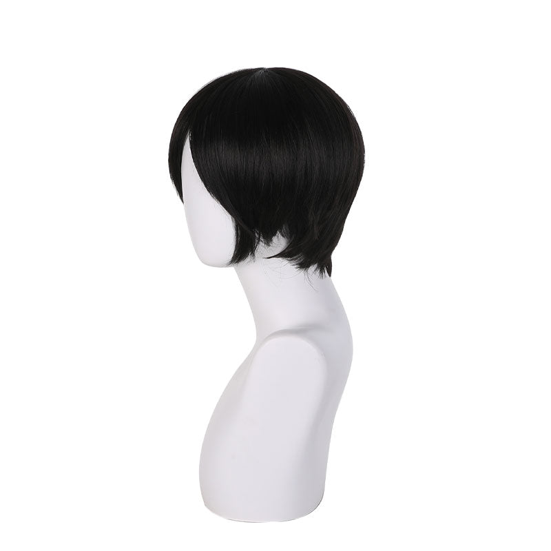 Anime Blue Period Yotasuke Takahashi Black Short Cosplay Wigs