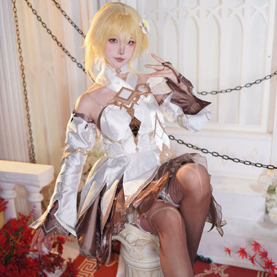 Genshin Impact Lumine As Heaven and Earth Are Made Anew Cosplay Costumes