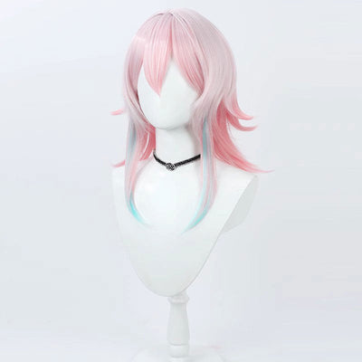 Honkai: Star Rail March 7th Pink Blue Cosplay Wigs
