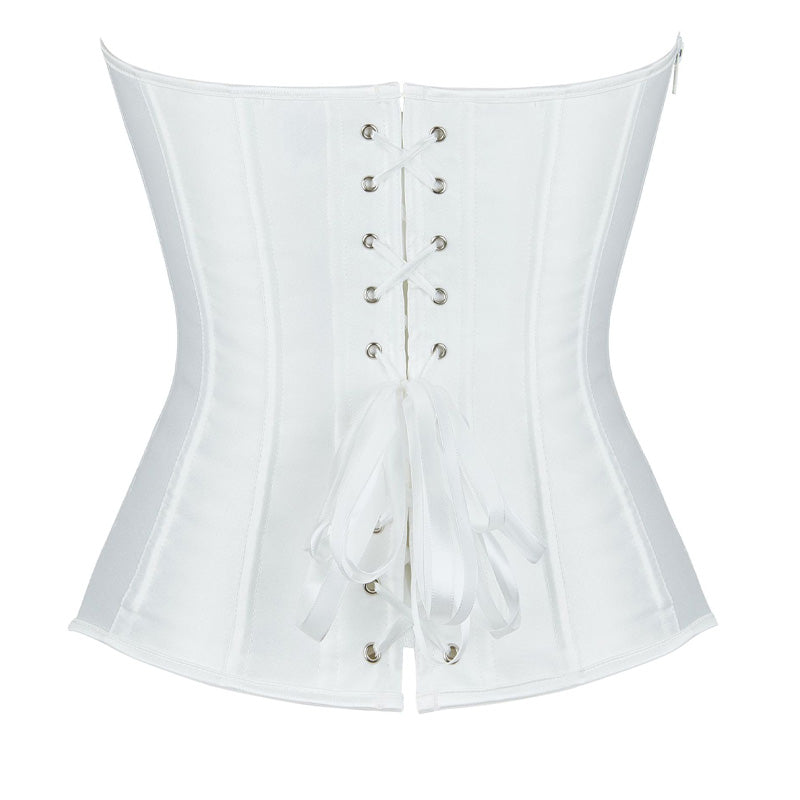 Satin Fabric Body Shaping Waist-Slimming Court-Styling Top Cosplay Costumes