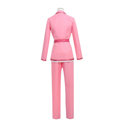 Anime Cells at Work Eosinophil Pink Uniform Cosplay Costume with Hat