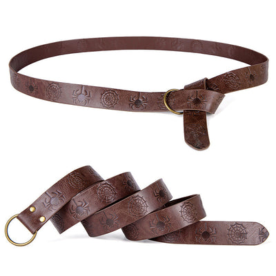 Medieval Viking Retro Renaissance Knight Leather Waistband Cosplay Props