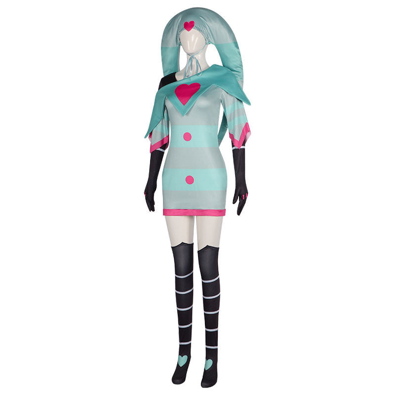Hazbin Hotel Fizzarolli Dress Cosplay Costumes