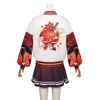 Game Genshin Impact Kaedehara Kazuha Uniform Cosplay Costumes