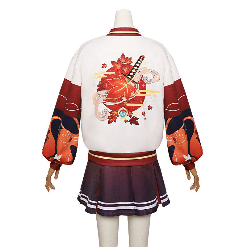 Game Genshin Impact Kaedehara Kazuha Uniform Cosplay Costumes