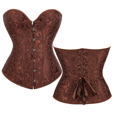 Court Style Bridal Corset Shaper Bust Lifting Waist Cinching Tight Bustier Camisole Tank Top Hourglass Shapewear