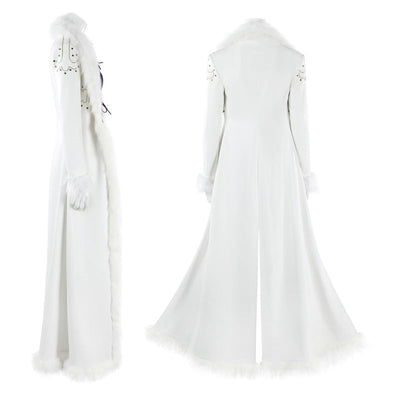 One Piece Live Action Season 2 Nico Robin White Cosplay Costumes