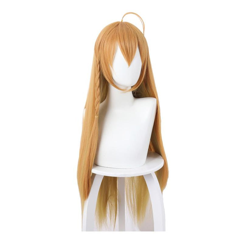 Princess Connect! Re:Dive Eustiana Von Astrea Yellow Gradient 90cm Long Straight Cosplay Wigs