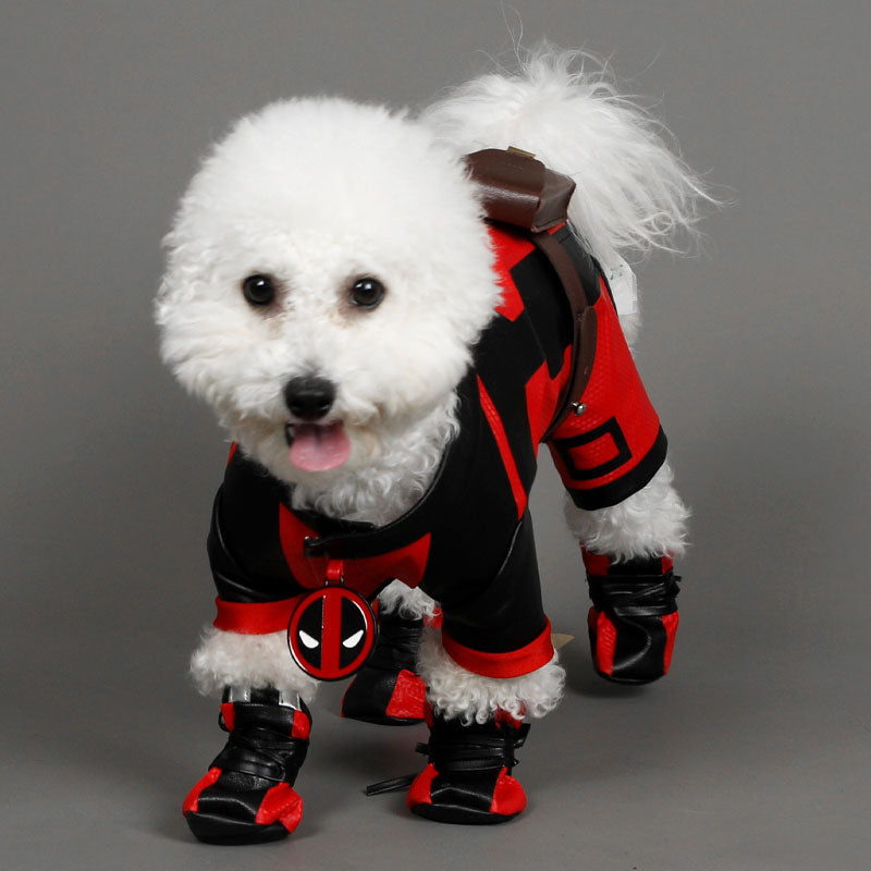Deadpool 3 Dogpool Pet Cosplay Costumes Dog Cosplay Suit