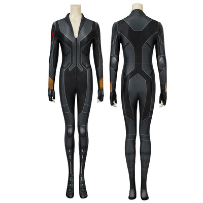 Black Widow Natasha Romanoff Black Suit Jumpsuit Cosplay Costumes