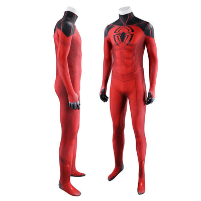 Spider-Man Scarlet Spider Suit Cosplay Costumes