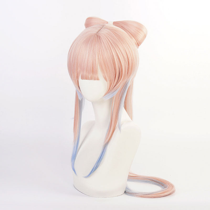 Game Genshin Impact Sangonomiya Kokomi Pink Halloween Cosplay Wigs