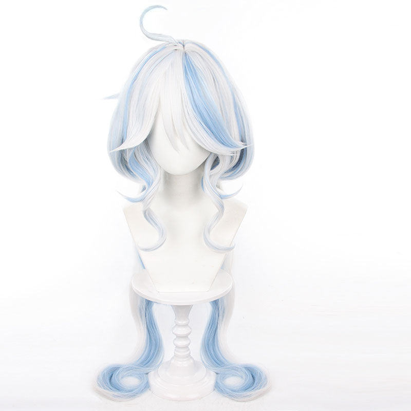 Game Genshin Impact Focalors Cosplay Wig