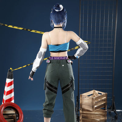 Overwatch 2 X LE SSERAFIM FEARLESS D.VA Cosplay Costume