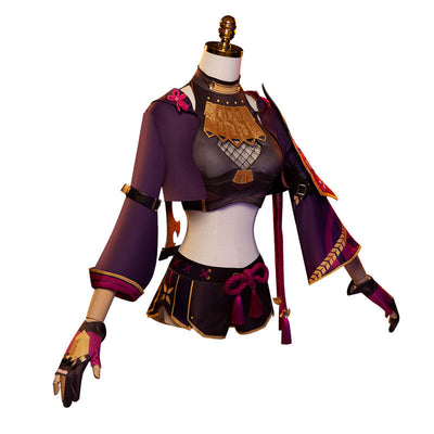 Game Genshin Impact Kuki Shinobu Cosplay Costumes