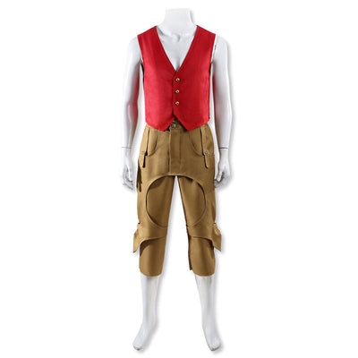 One Piece Live Action Season 2 D. Luffy Cosplay Costumes