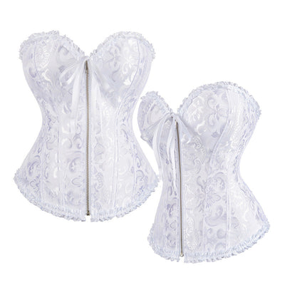 Court-styletro Z Reipper Jacquard Bustier Waist-cinching Corset Cosplay Costumes