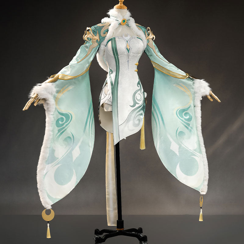 Genshin Impact Zibai Cosplay Costumes